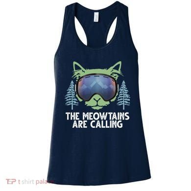 The Meowtains Are Calling Women's Tank Top