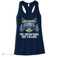 The Meowtains Are Calling Women's Tank Top thumb 0