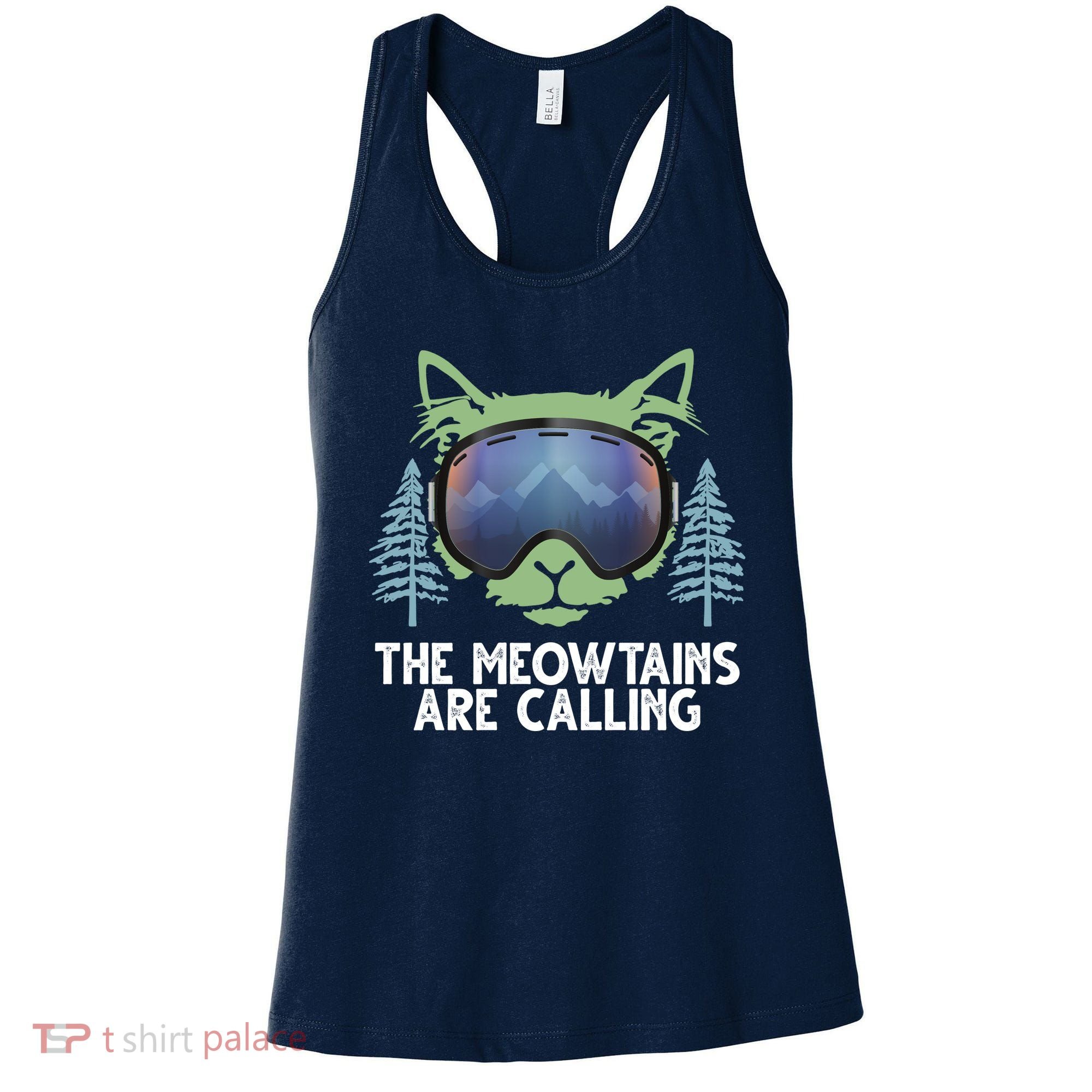 The Meowtains Are Calling Women's Tank Top