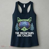 The Meowtains Are Calling Women's Tank Top thumb 3