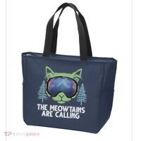 The Meowtains Are Calling Tote Bag thumb 3