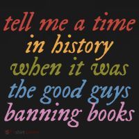 Tell Me A Time In History When It Was The Good Guys Banning Books Coaster thumb 2