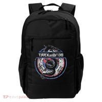 Taekwondo Martial Arts Gift Dragon Korean Flag Backpack thumb 0