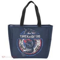 Taekwondo Martial Arts Gift Dragon Korean Flag Tote Bag thumb 0
