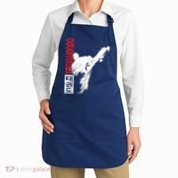 Taekwondo Martial Art Distressed Style Kick Tee Apron thumb 2