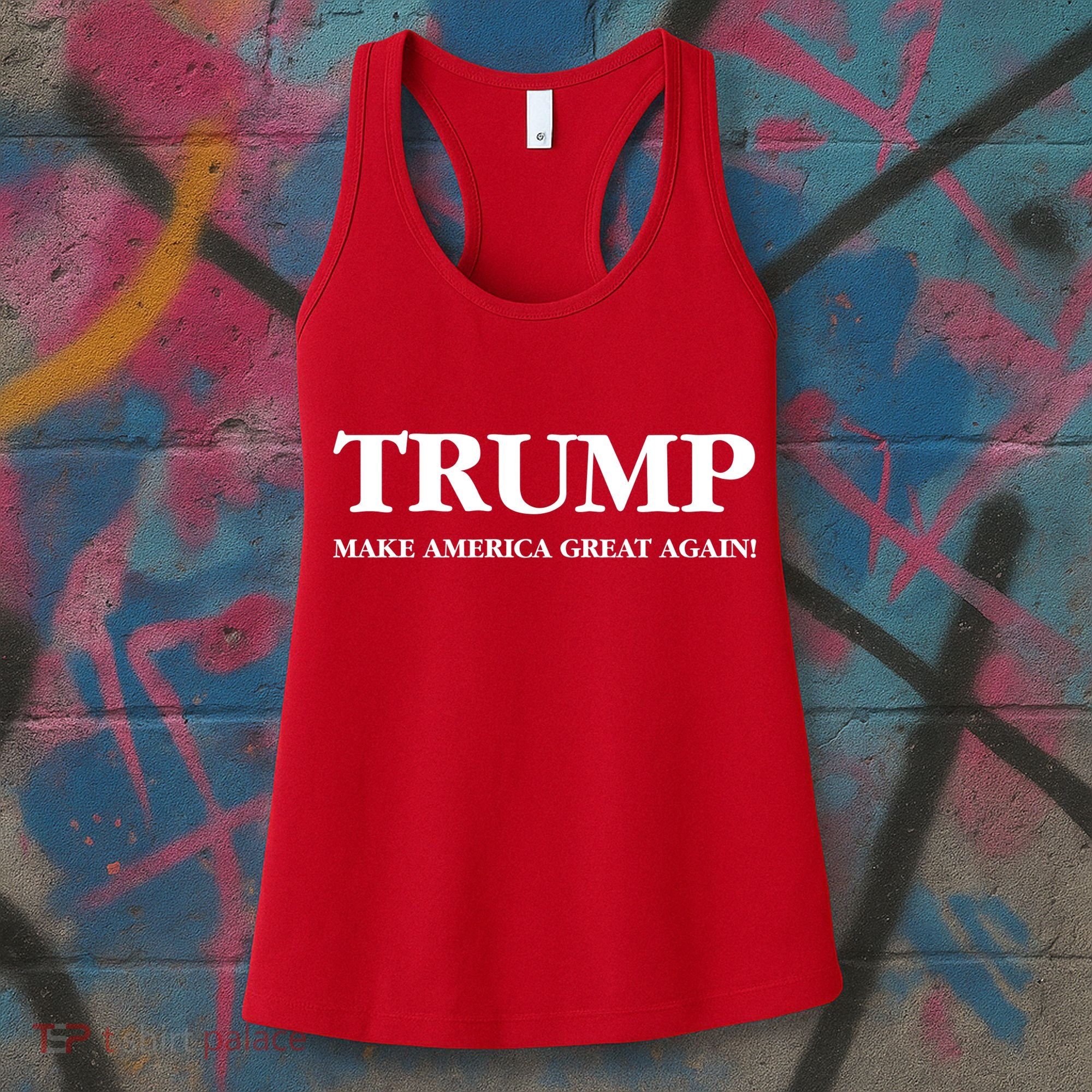 Trump Make America Great Again Trump 2024 Patriotic Women's Tank Top