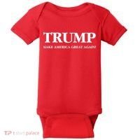 Trump Make America Great Again Trump 2024 Patriotic Baby Bodysuit thumb 0