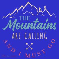 The Mountains Are Calling And I Must Go Gift Camping Gift Kids Long Sleeve Shirt thumb 2