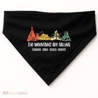 The Mountains Are Calling Space Splash Thunder Everest USA-Made Doggie Bandana thumb 0