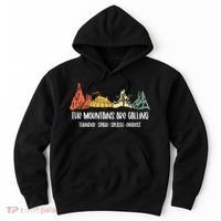 The Mountains Are Calling Space Splash Thunder Everest Hoodie thumb 0
