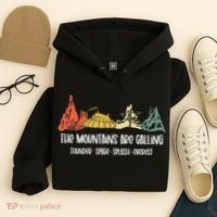 The Mountains Are Calling Space Splash Thunder Everest Hoodie thumb 4
