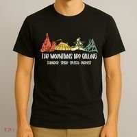 The Mountains Are Calling Space Splash Thunder Everest T-Shirt thumb 3