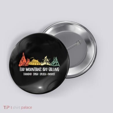 The Mountains Are Calling Space Splash Thunder Everest Button