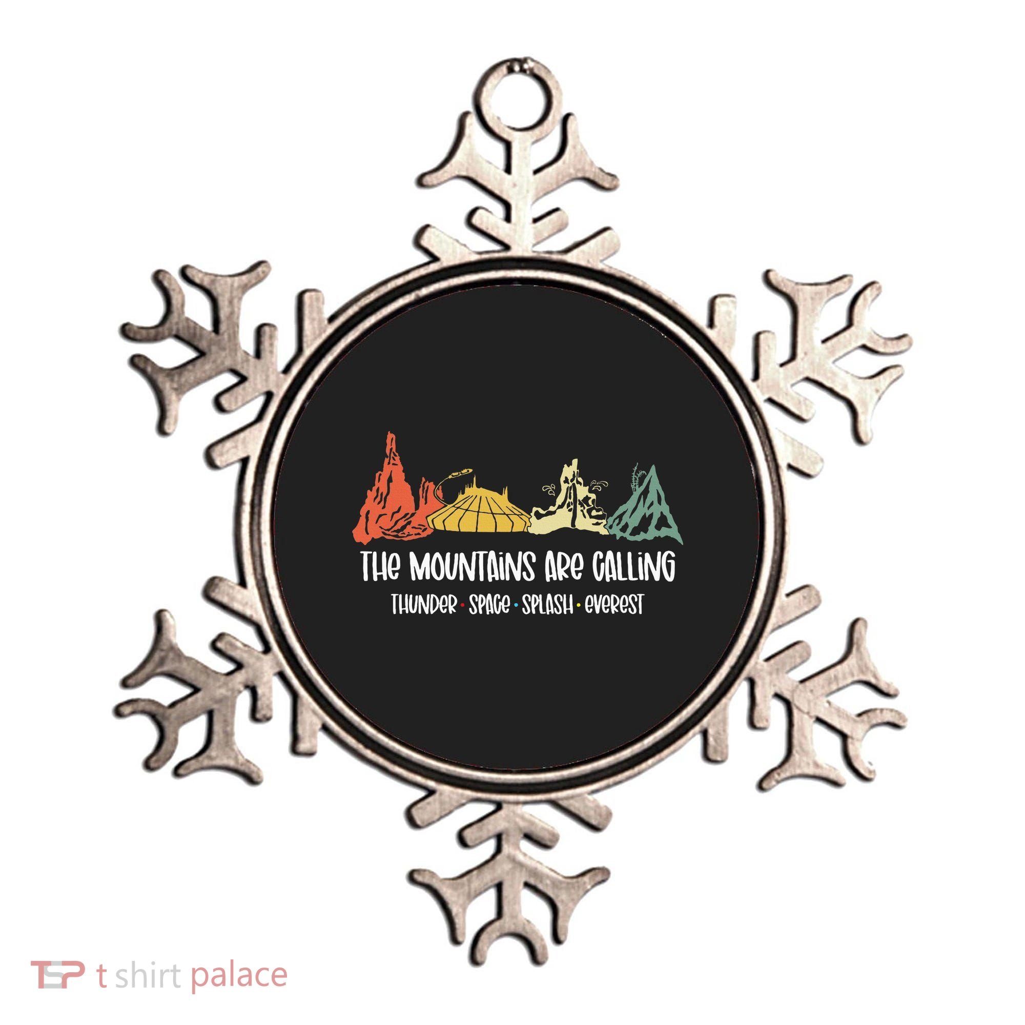 The Mountains Are Calling Space Splash Thunder Everest Ornament