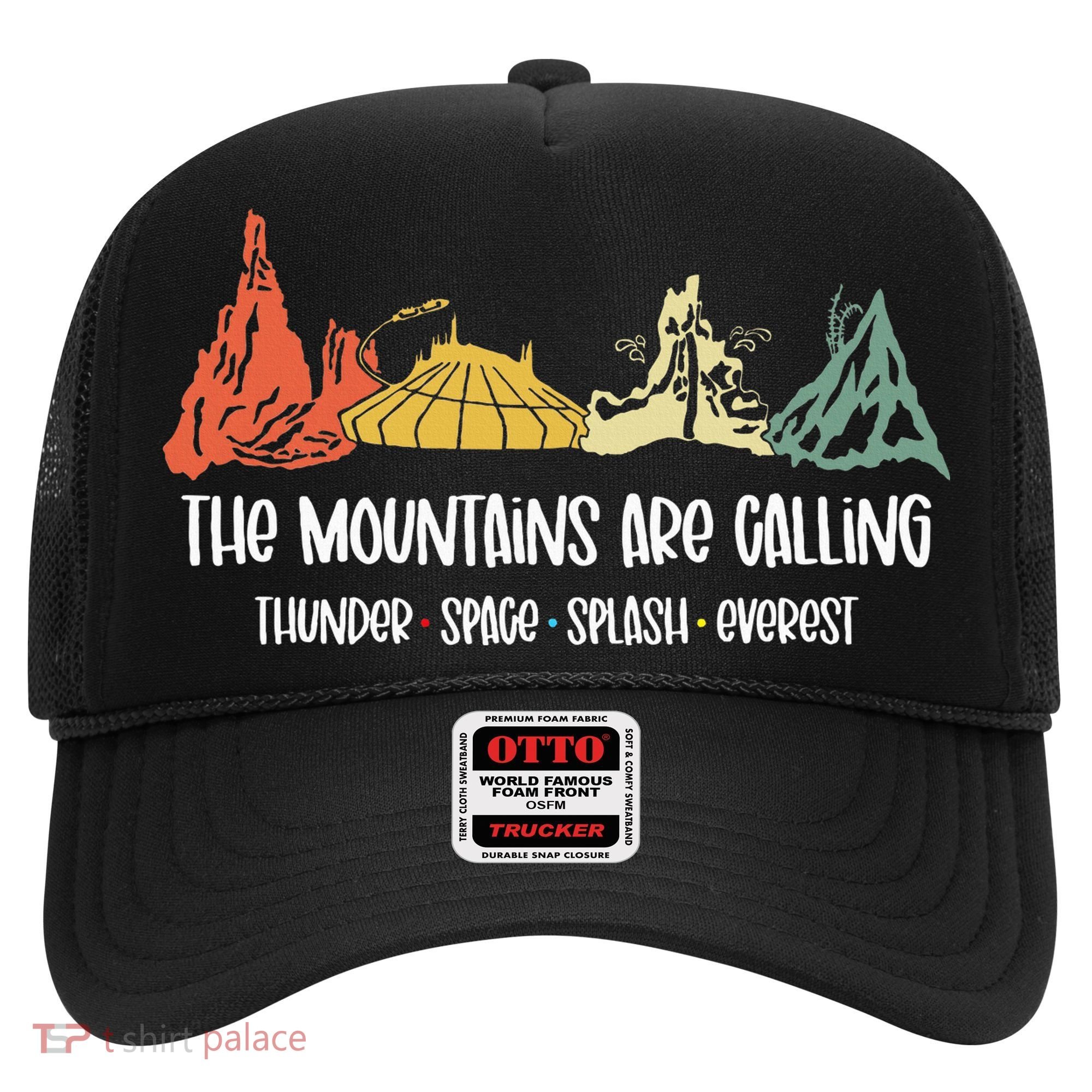 The Mountains Are Calling Space Splash Thunder Everest Hat