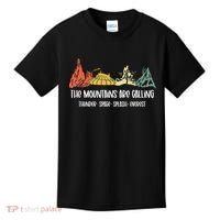The Mountains Are Calling Space Splash Thunder Everest Kids T-Shirt thumb 0