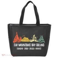 The Mountains Are Calling Space Splash Thunder Everest Tote Bag thumb 0