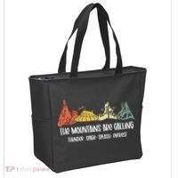 The Mountains Are Calling Space Splash Thunder Everest Tote Bag thumb 2