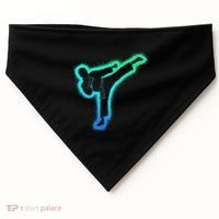 Taekwondo Martial Arts Karate USA-Made Doggie Bandana thumb 0