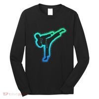 Taekwondo Martial Arts Karate Long Sleeve Shirt thumb 0