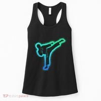 Taekwondo Martial Arts Karate Women's Tank Top thumb 0
