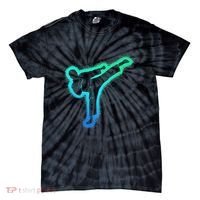 Taekwondo Martial Arts Karate Tie-Dye T-Shirt thumb 0
