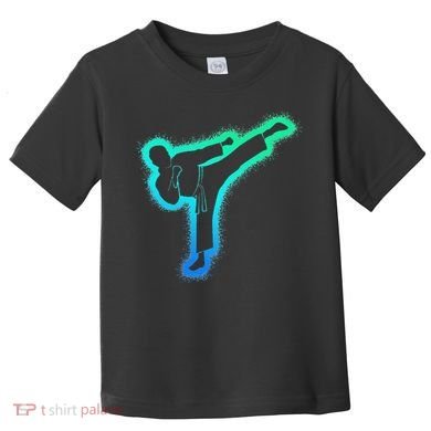 Taekwondo Martial Arts Karate Toddler T-Shirt