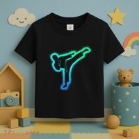 Taekwondo Martial Arts Karate Toddler T-Shirt thumb 3