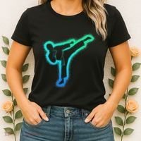 Taekwondo Martial Arts Karate Women's T-Shirt thumb 2