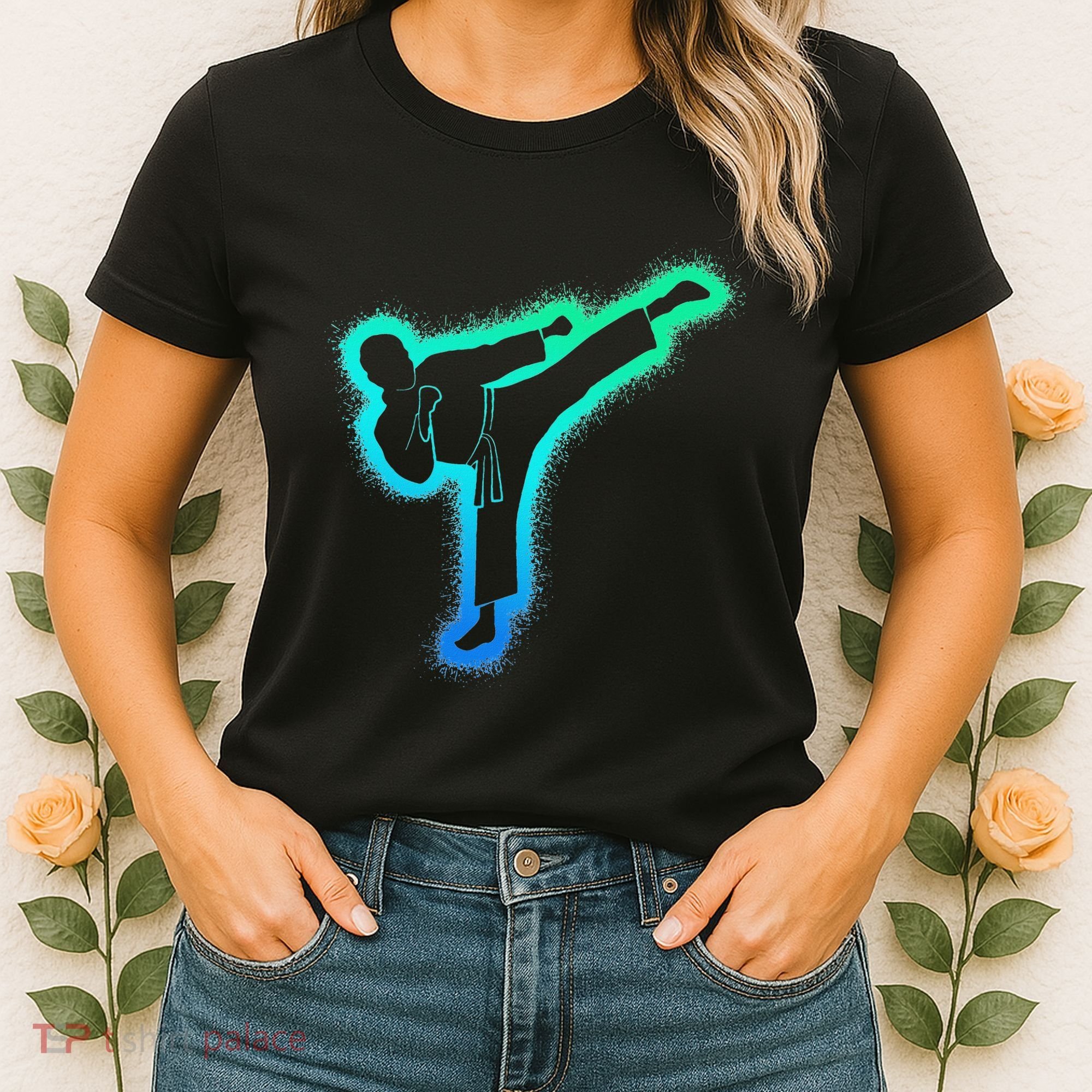 Taekwondo Martial Arts Karate Women's T-Shirt