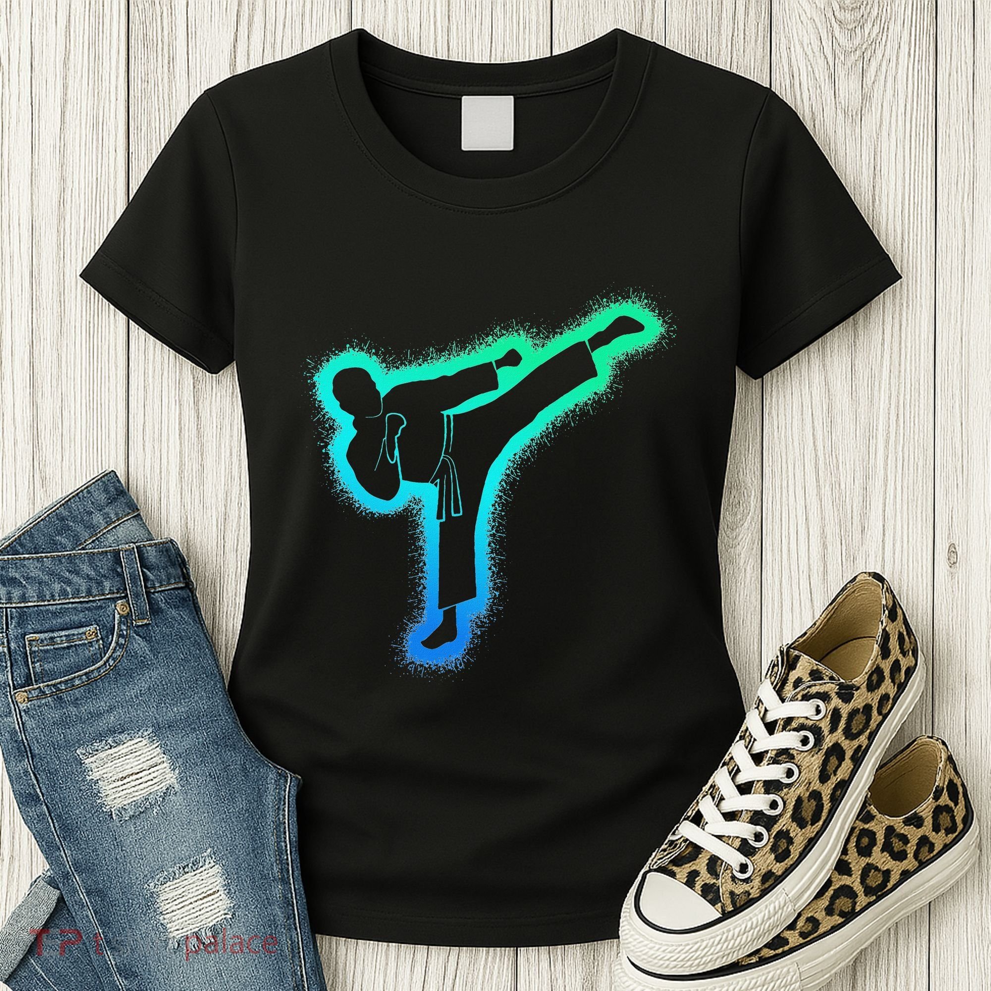 Taekwondo Martial Arts Karate Women's T-Shirt