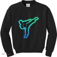 Taekwondo Martial Arts Karate Kids Sweatshirt thumb 0