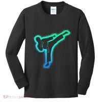 Taekwondo Martial Arts Karate Kids Long Sleeve Shirt thumb 0