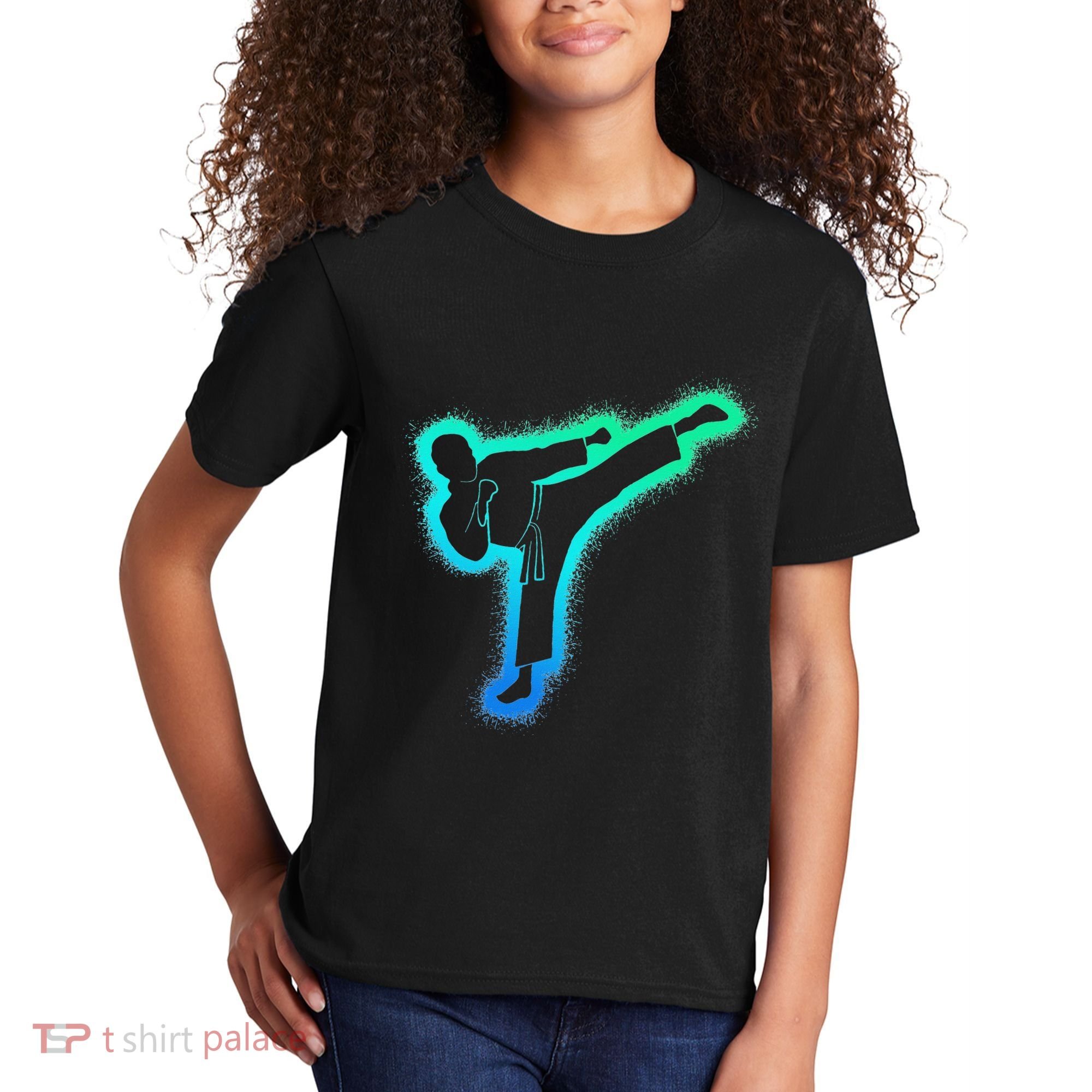 Taekwondo Martial Arts Karate Kids T-Shirt