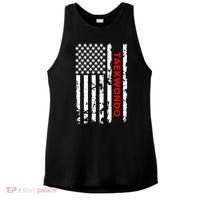 Taekwondo Martial Arts Great Gift Ladies PosiCharge Tri-Blend Wicking Tank thumb 0