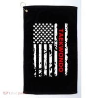 Taekwondo Martial Arts Great Gift Golf Towel thumb 0