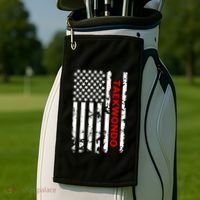 Taekwondo Martial Arts Great Gift Golf Towel thumb 2