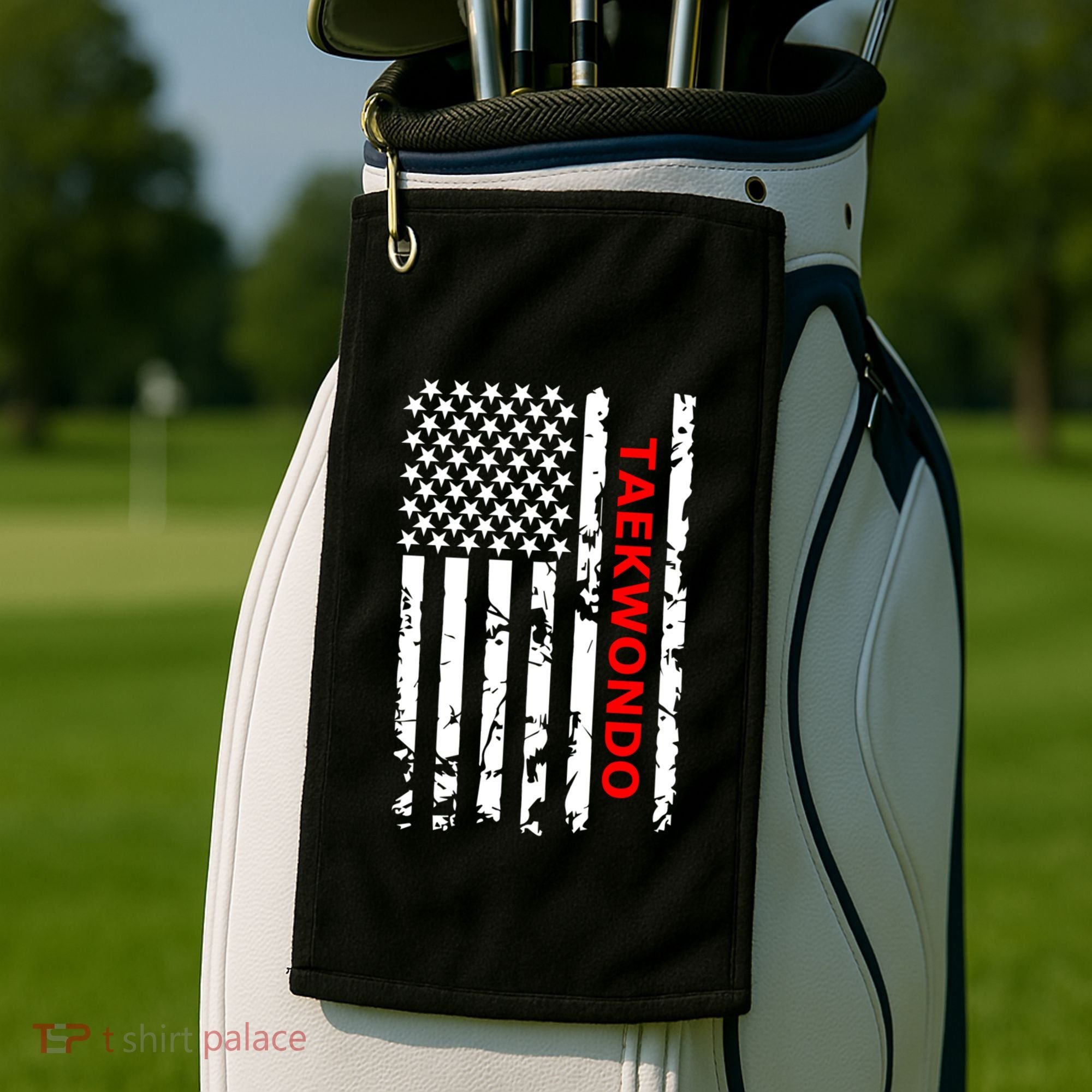 Taekwondo Martial Arts Great Gift Golf Towel