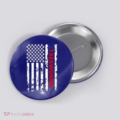 Taekwondo Martial Arts Great Gift Button