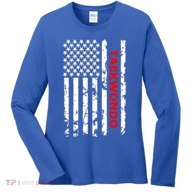 Taekwondo Martial Arts Great Gift Women's Long Sleeve Shirt
