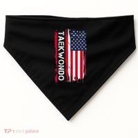 Taekwondo Martial Arts Great Gift USA-Made Doggie Bandana thumb 0