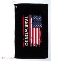 Taekwondo Martial Arts Great Gift Golf Towel thumb 0