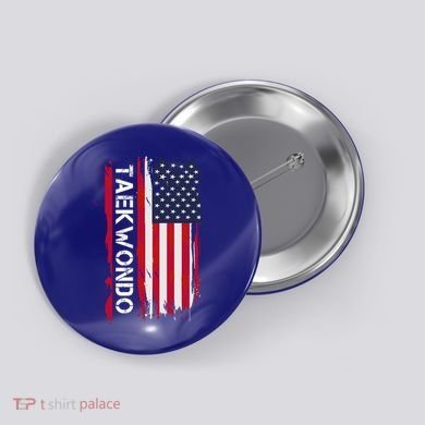 Taekwondo Martial Arts Great Gift Button