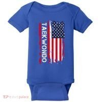 Taekwondo Martial Arts Great Gift Baby Bodysuit thumb 0