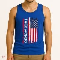 Taekwondo Martial Arts Great Gift Tank Top thumb 3