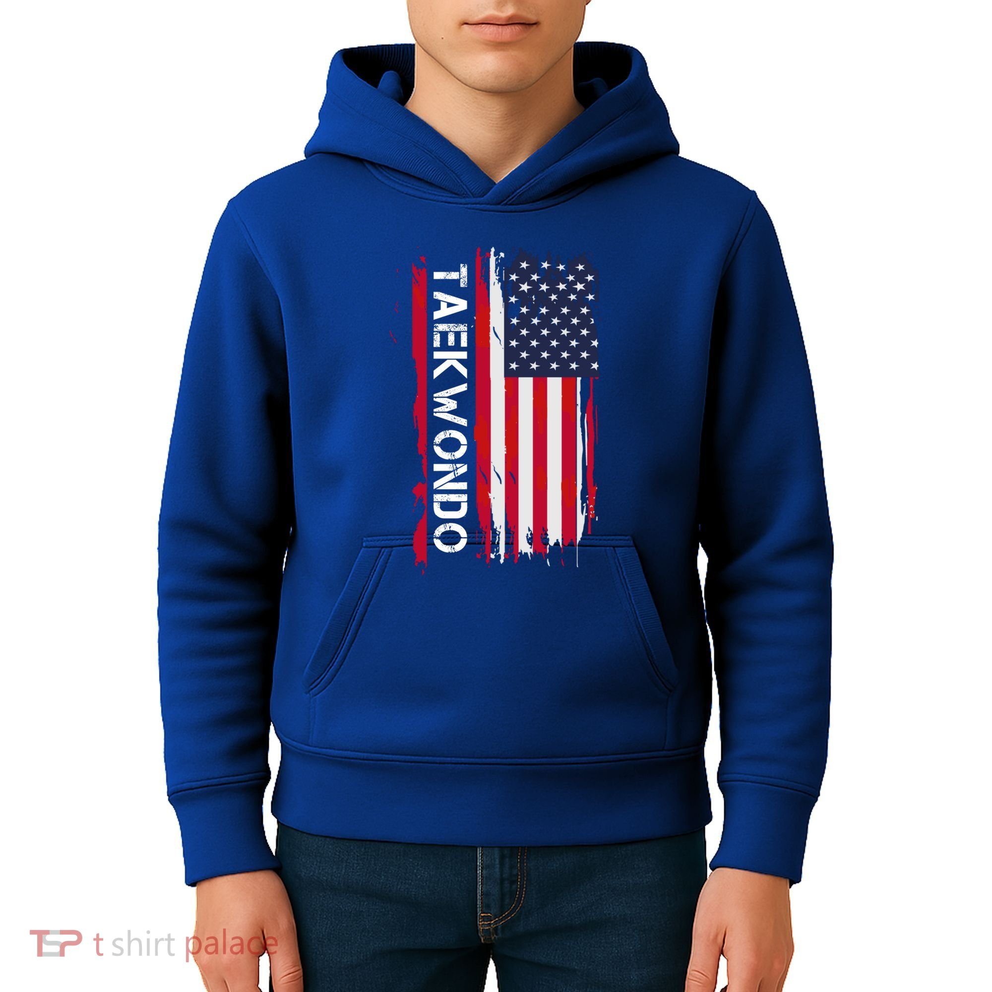 Taekwondo Martial Arts Great Gift Kids Hoodie