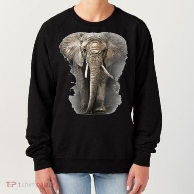 The Mountain African Elephant Women's Sweatshirt