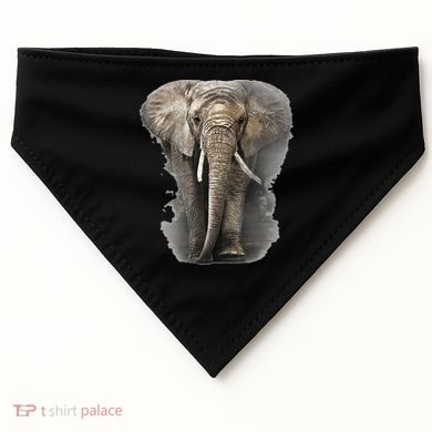 The Mountain African Elephant USA-Made Doggie Bandana