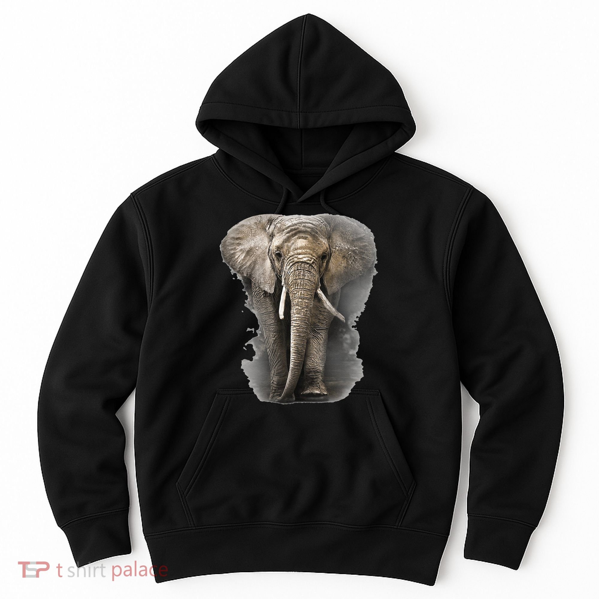 The Mountain African Elephant Hoodie