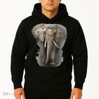 The Mountain African Elephant Hoodie thumb 2